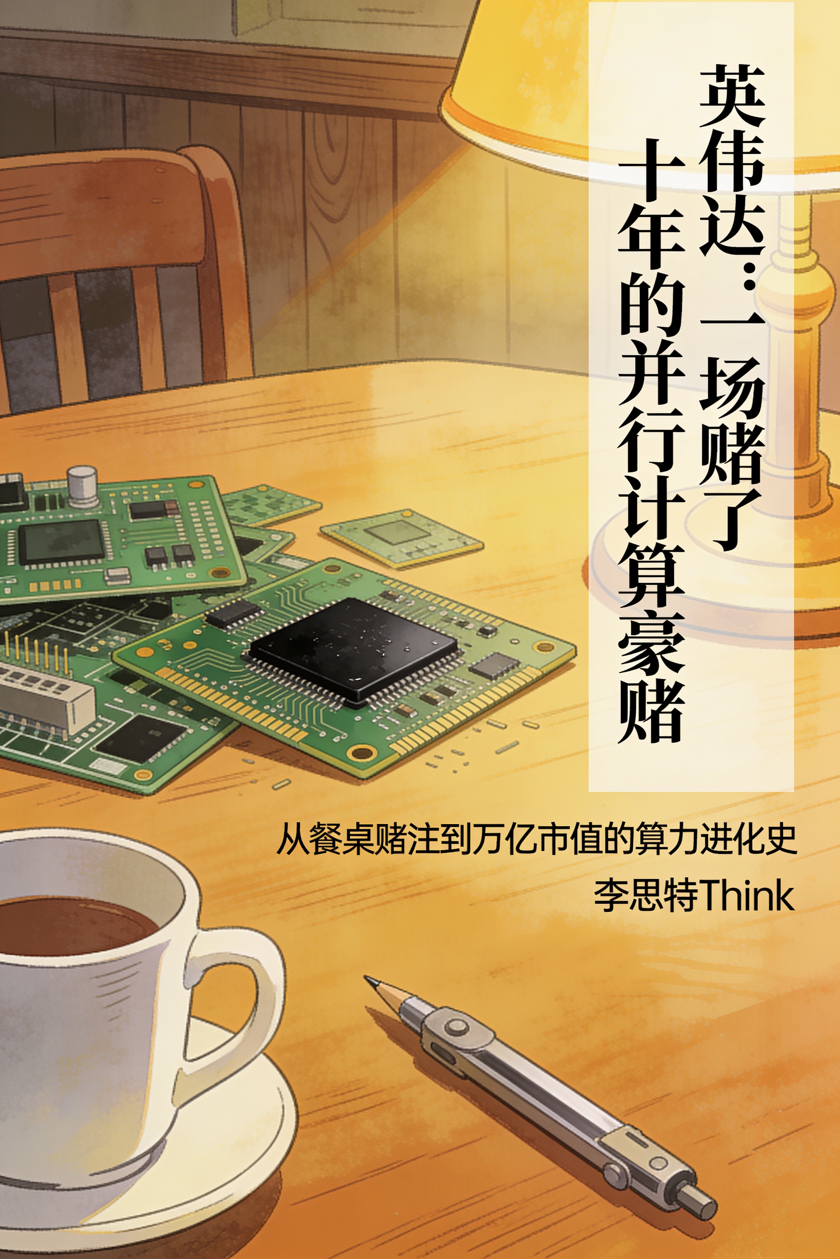 《英伟达:一场赌了十年的并行计算豪赌》封面