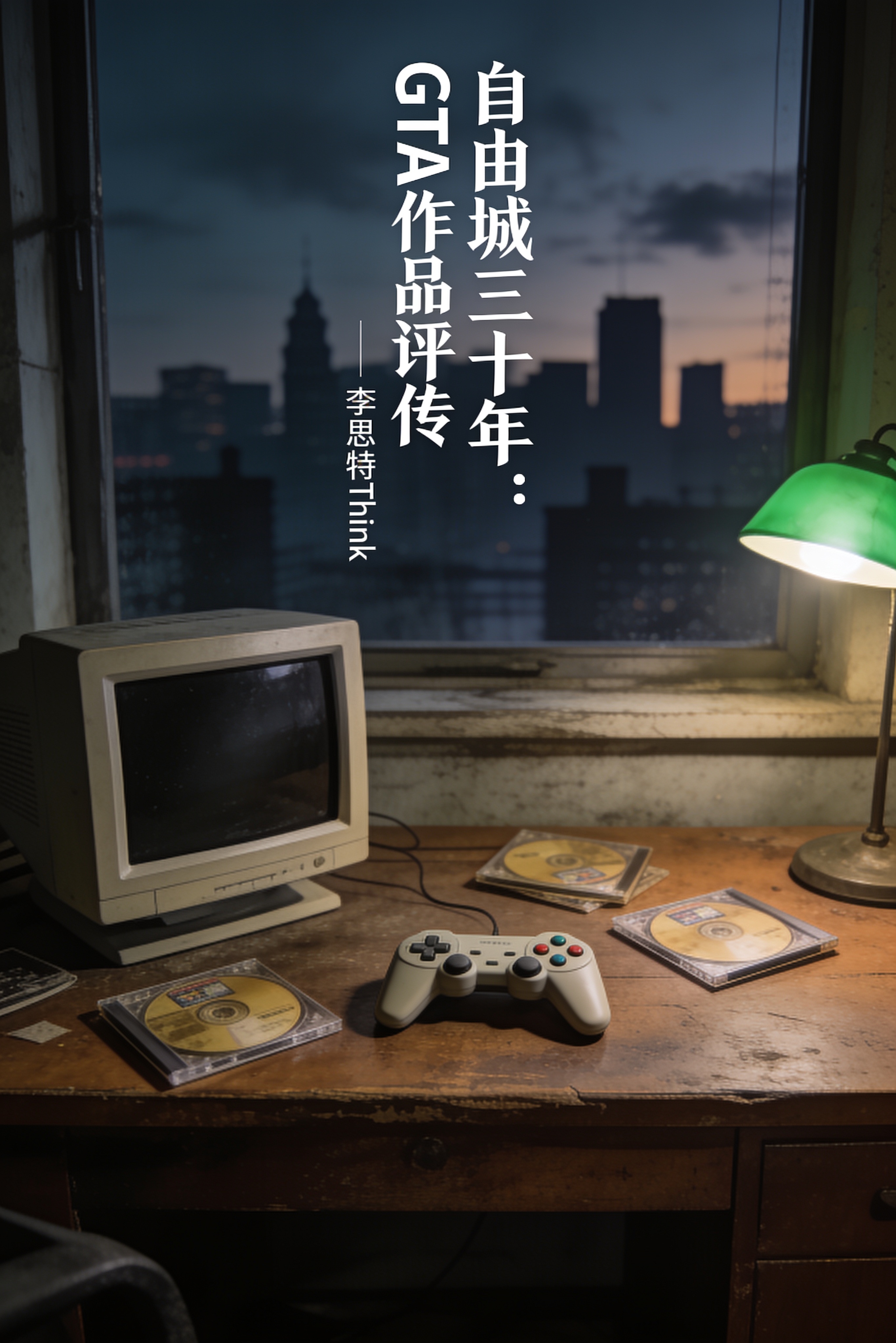 《自由城三十年:GTA 作品评传》封面
