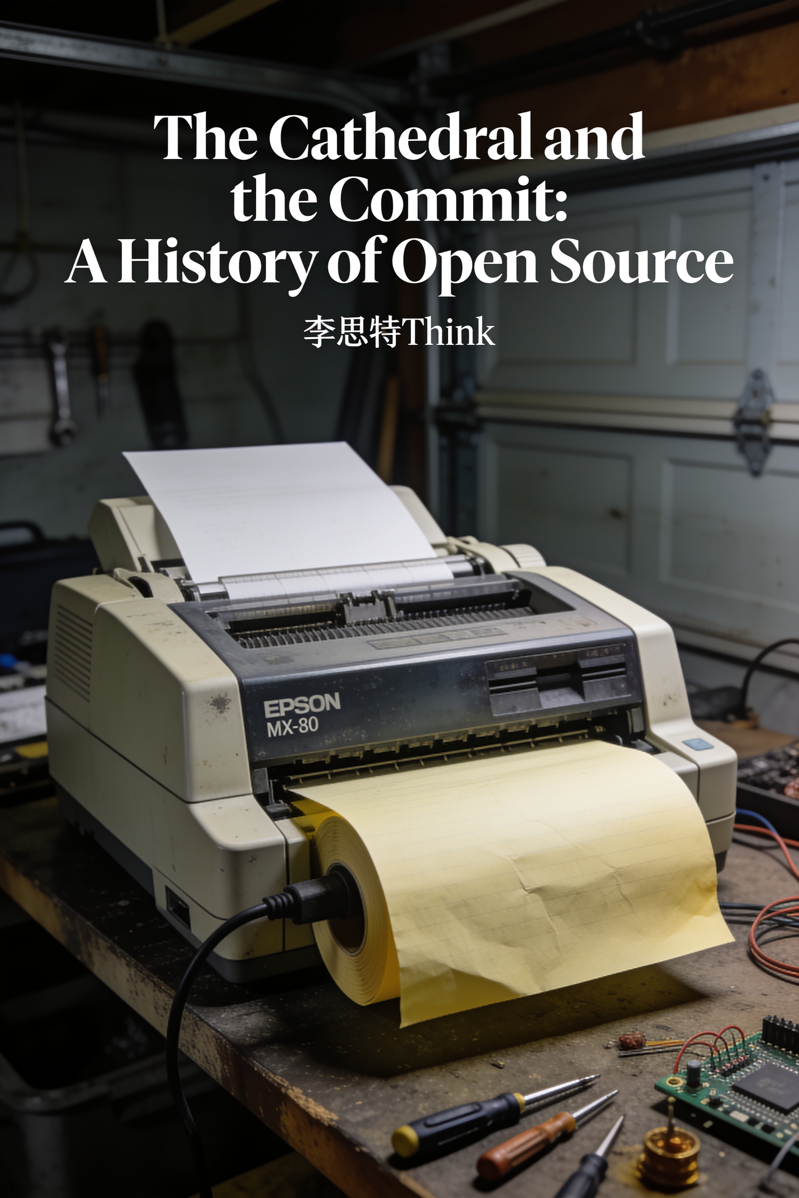《The Cathedral and the Commit: A History of Open Source》封面