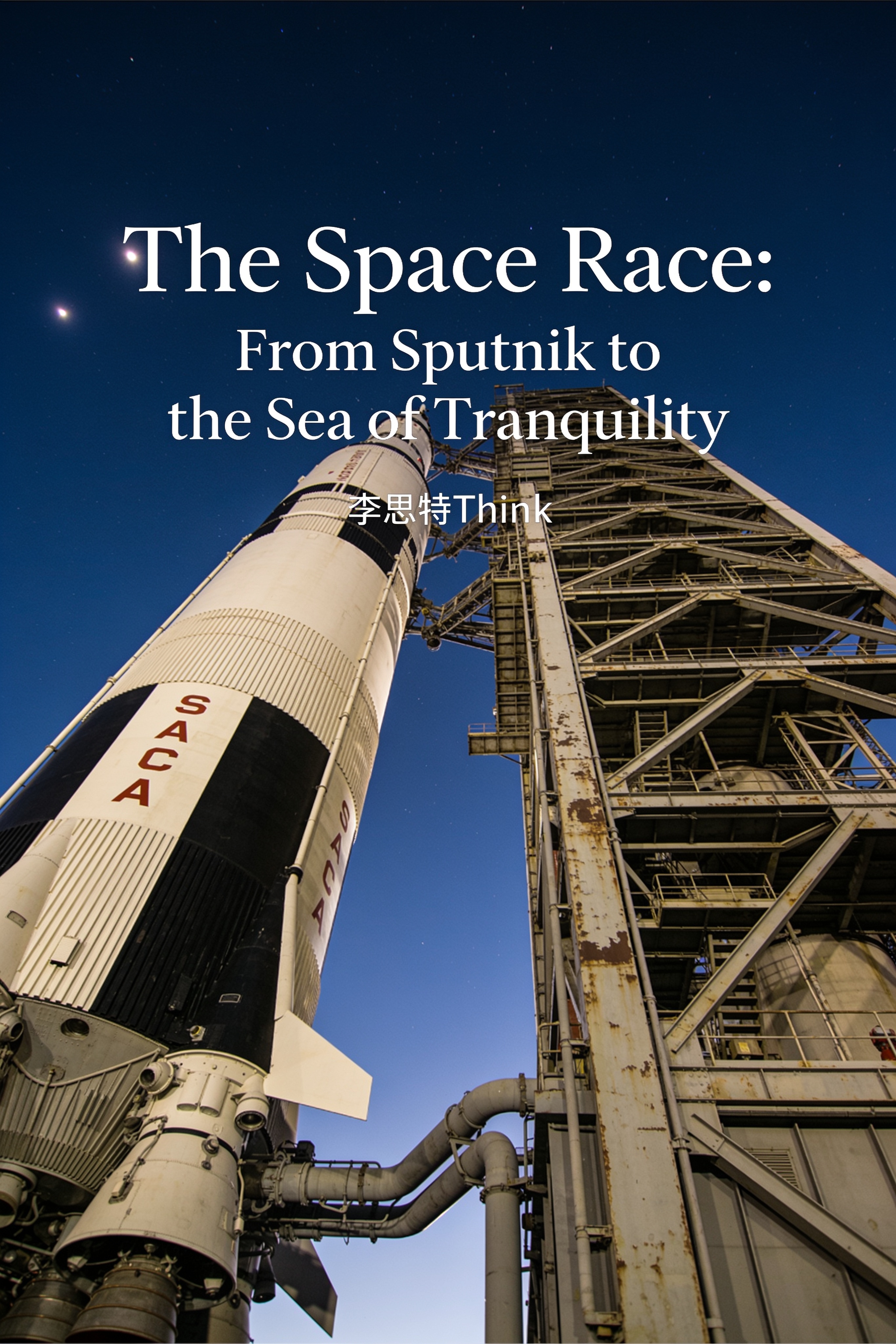 《The Space Race: From Sputnik to the Sea of Tranquility》封面