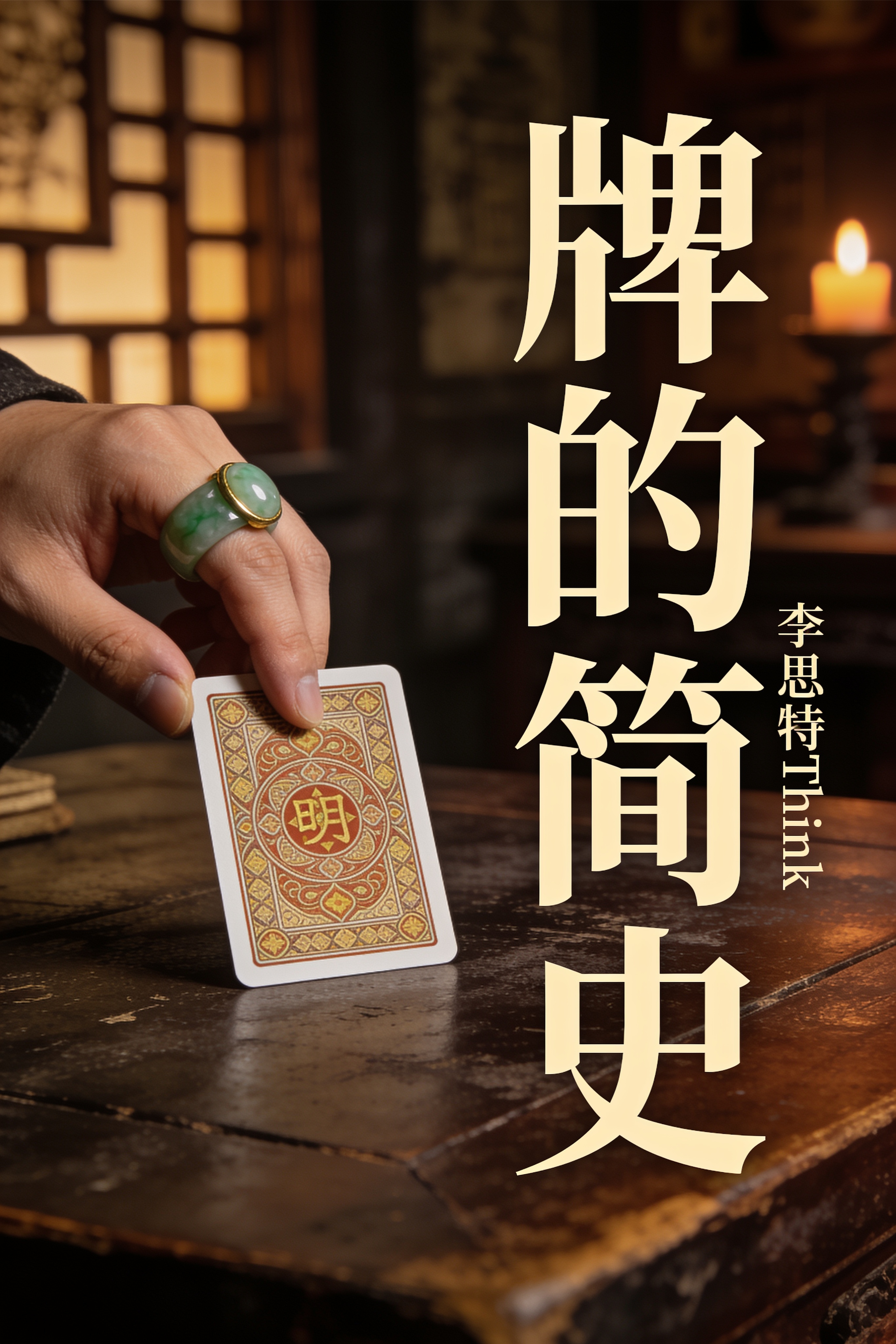 《牌的简史》封面