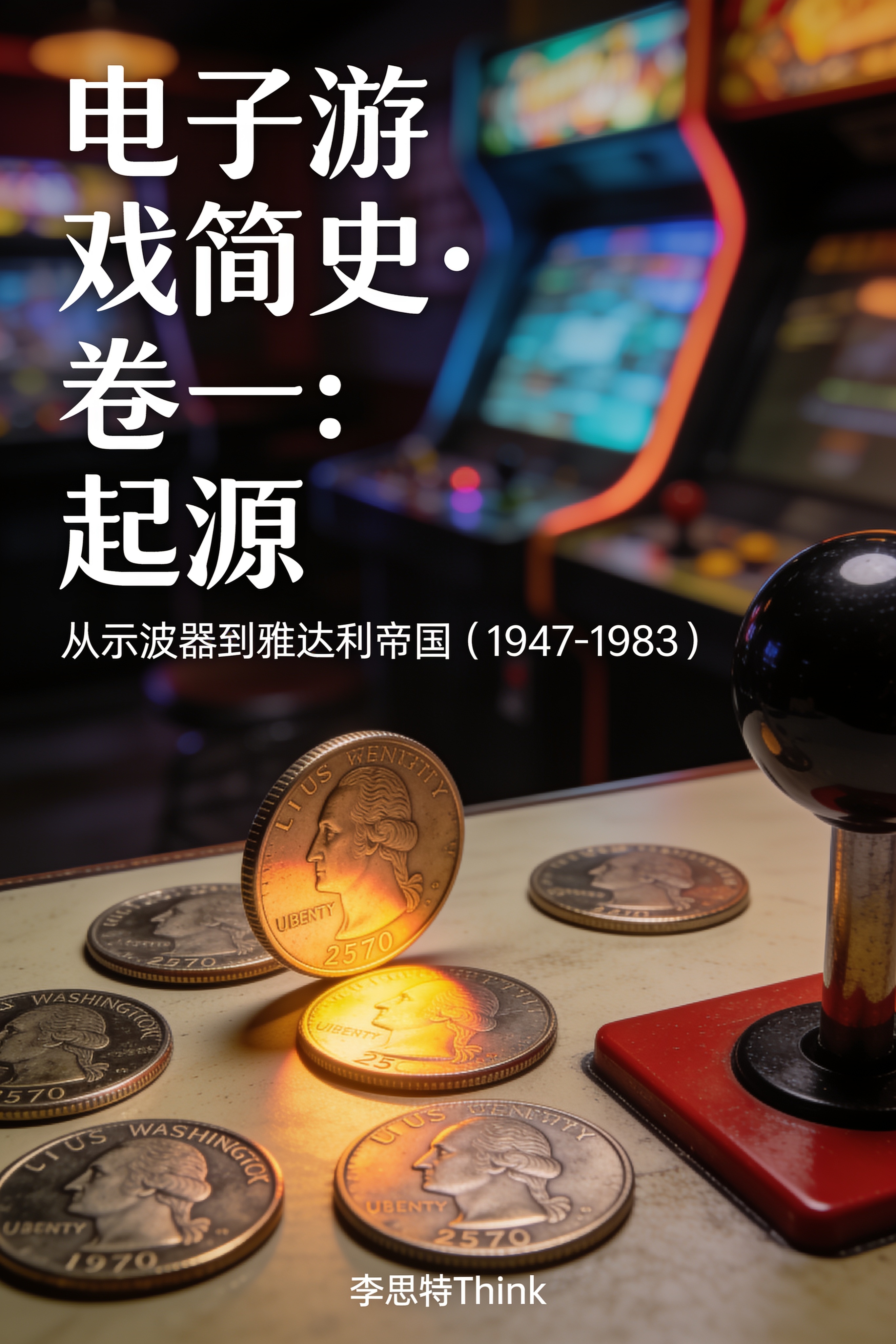 《电子游戏简史·卷一:起源》封面