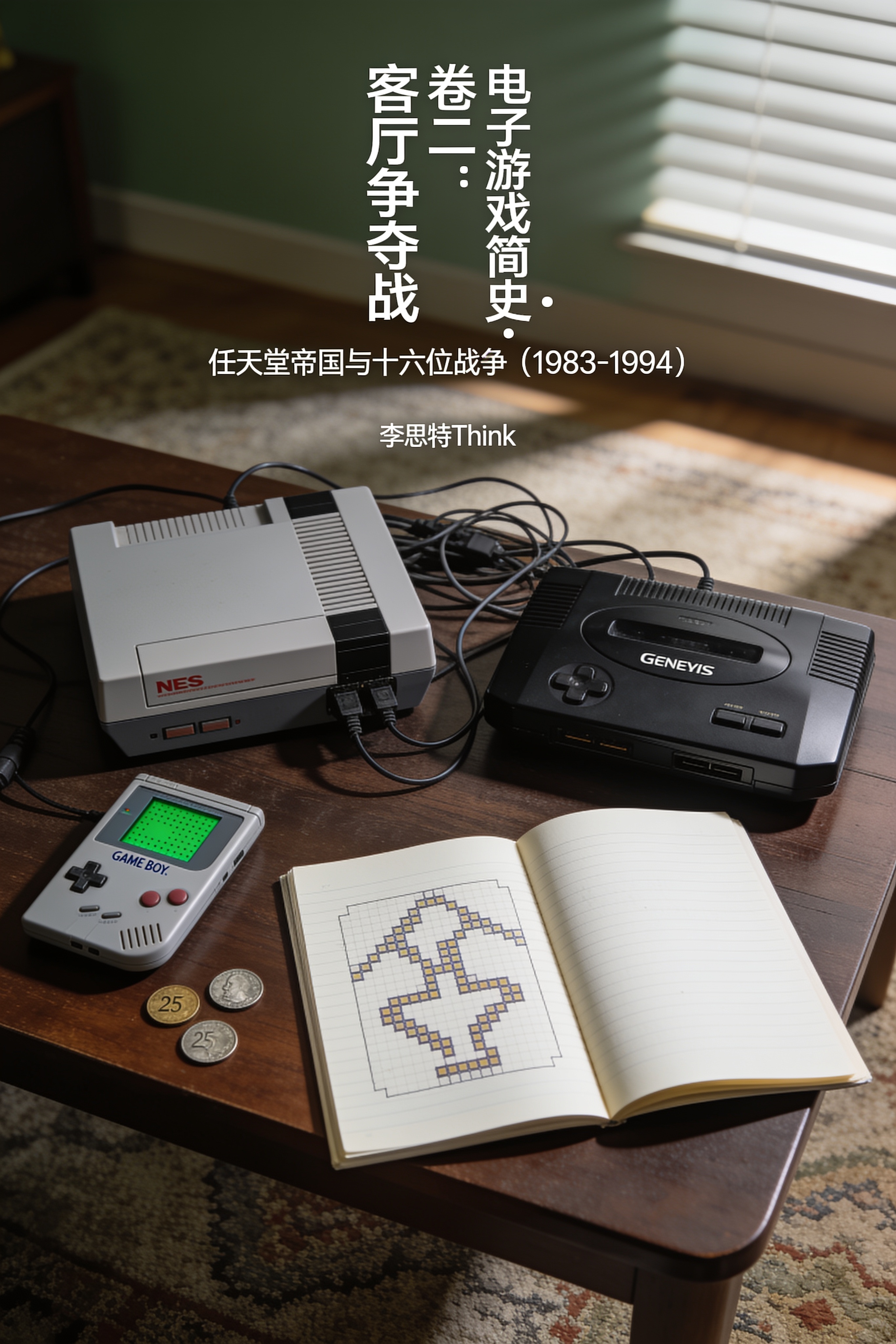 《电子游戏简史·卷二:客厅争夺战》封面