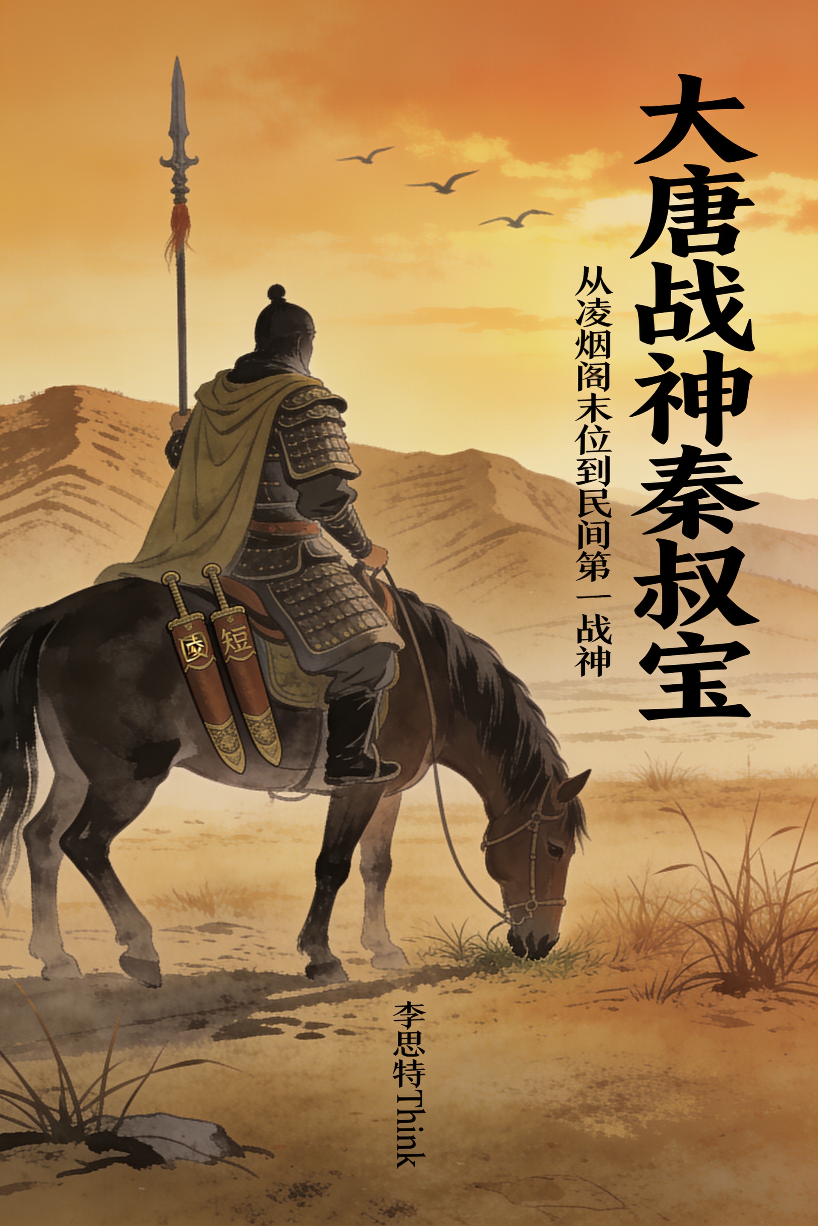 《大唐战神秦叔宝》封面
