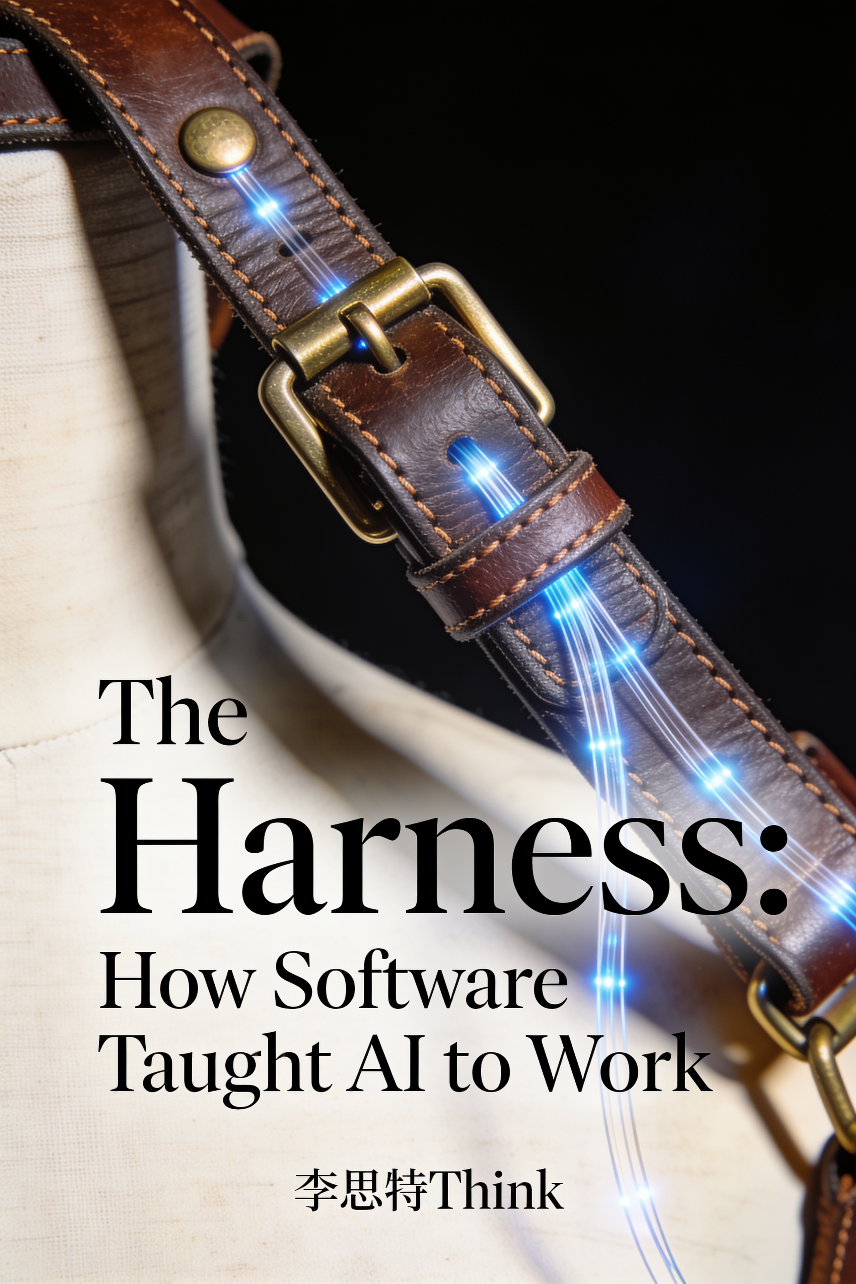 《The Harness: How Software Taught AI to Work》封面