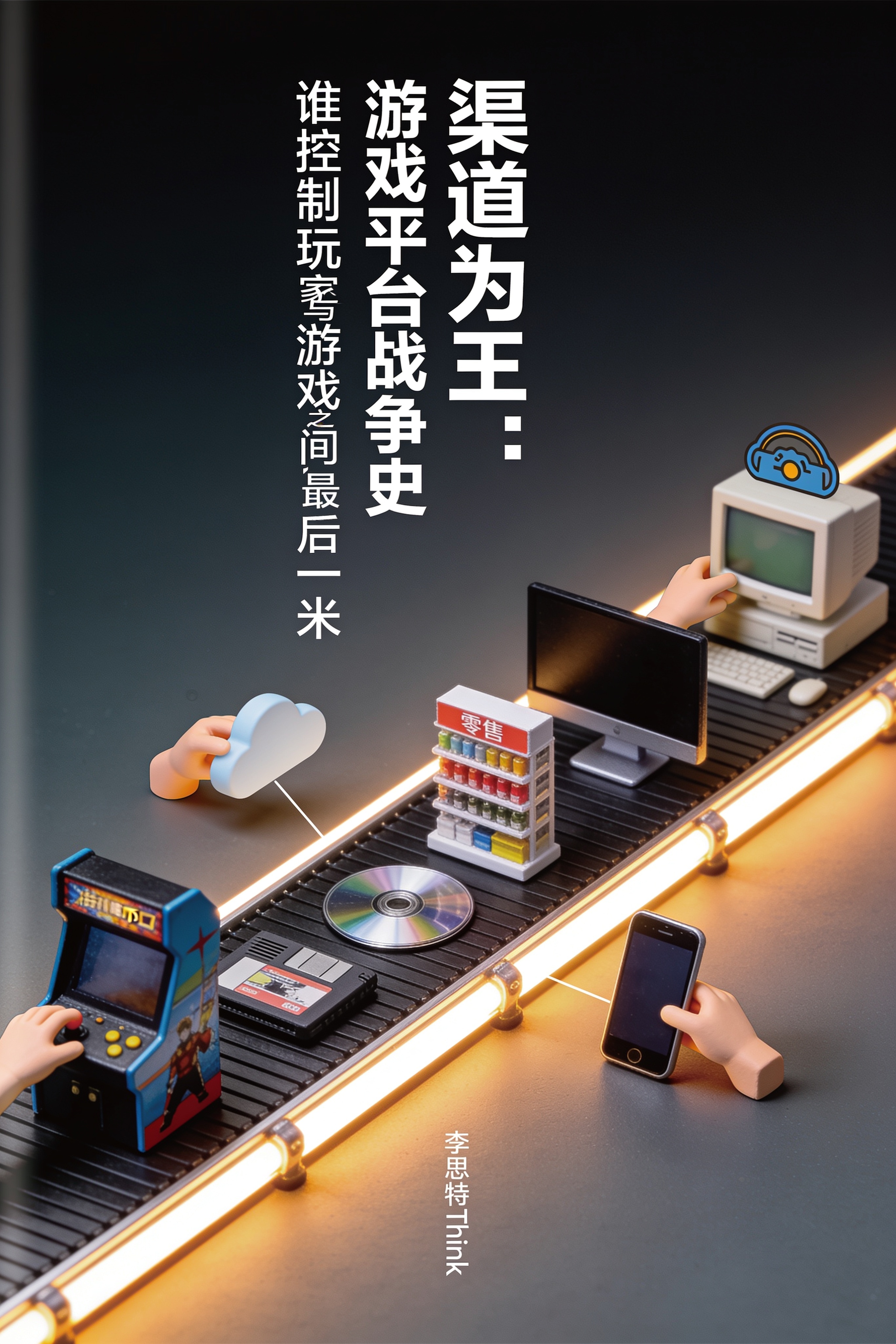 《渠道为王:游戏平台战争史》封面