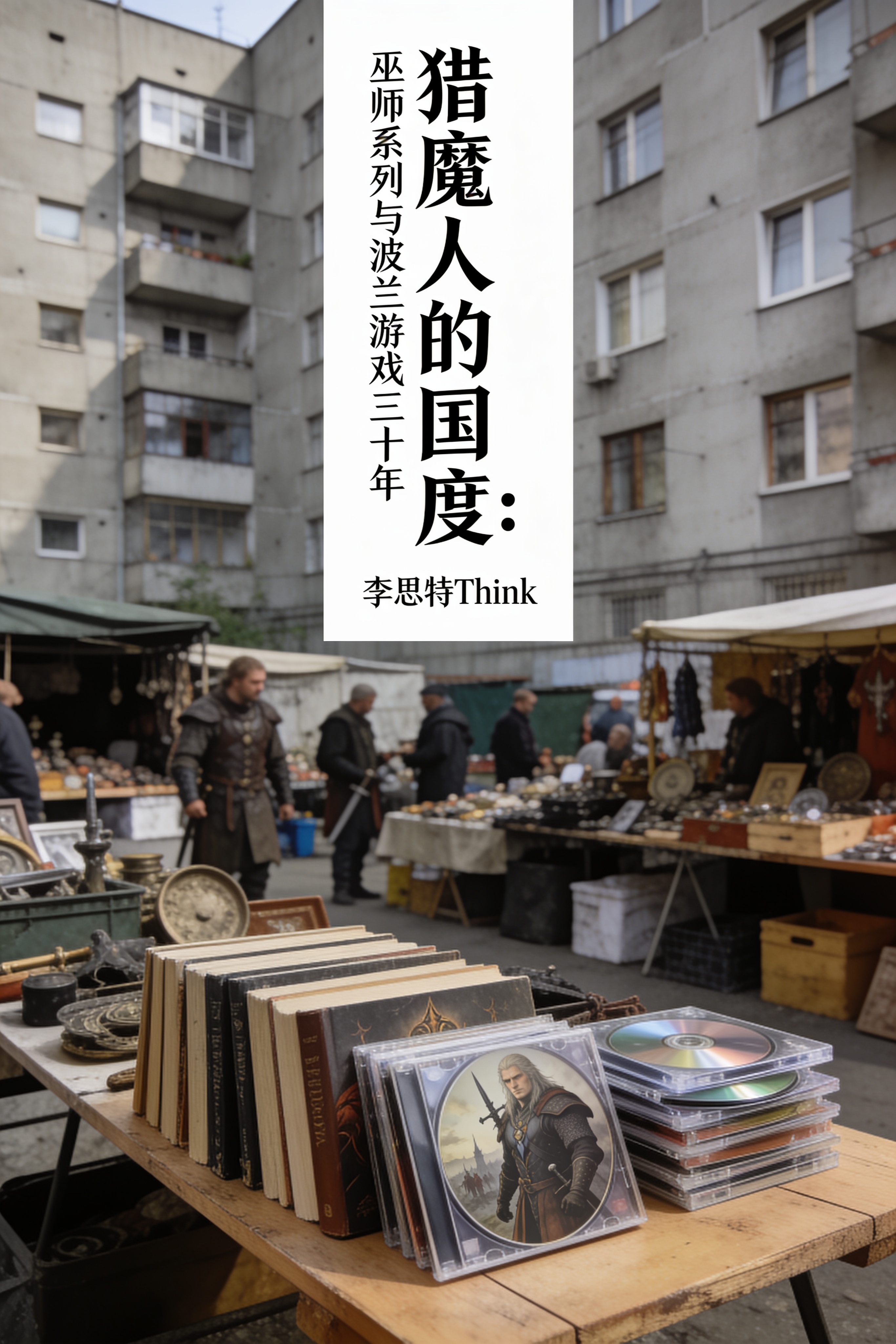 《猎魔人的国度:巫师系列与波兰游戏三十年》封面