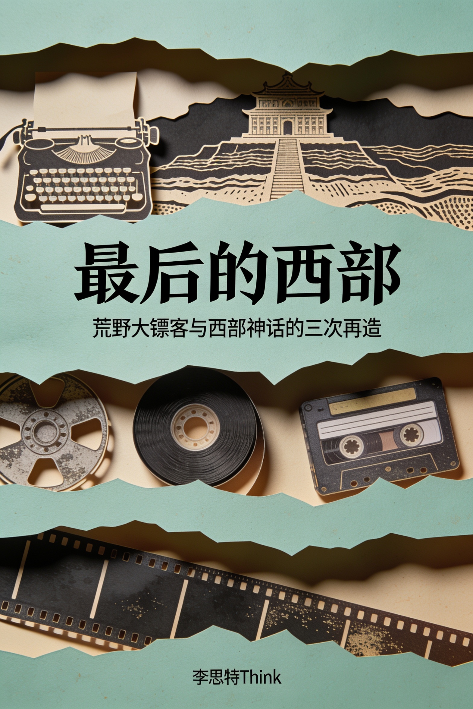 《最后的西部:荒野大镖客与西部神话的三次再造》封面