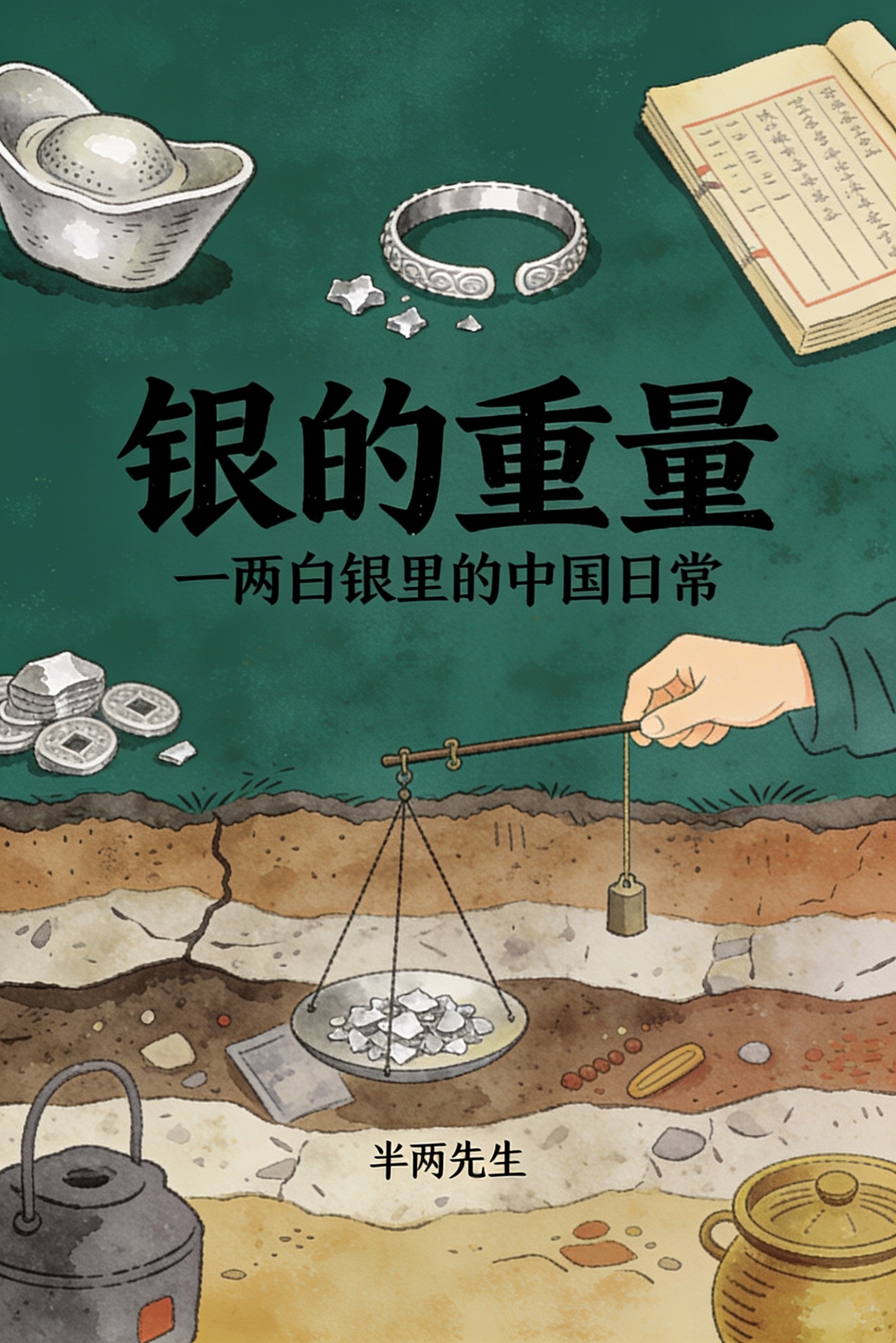 《银的重量:一两白银里的中国日常》封面