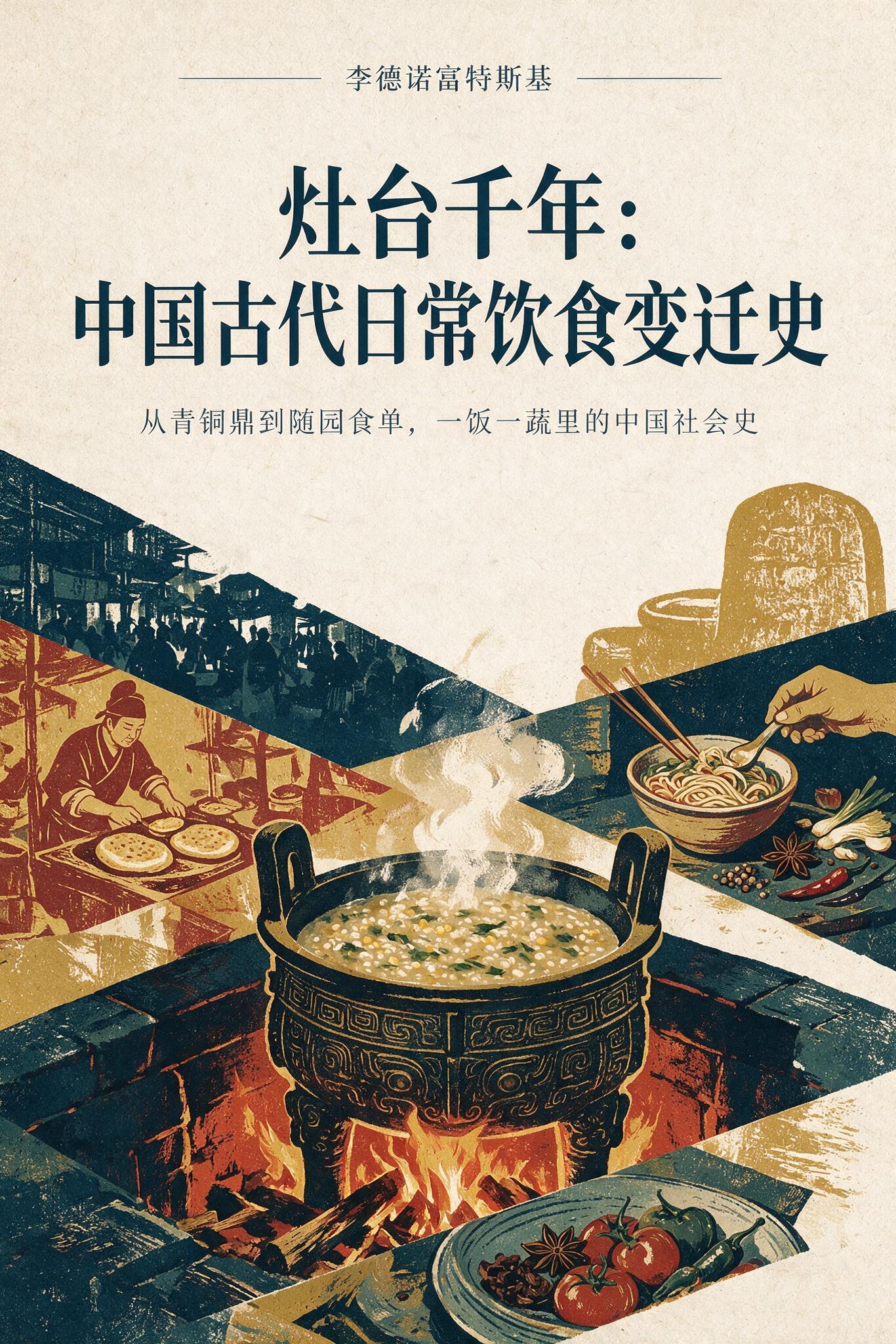 《灶台千年:中国古代日常饮食变迁史》封面