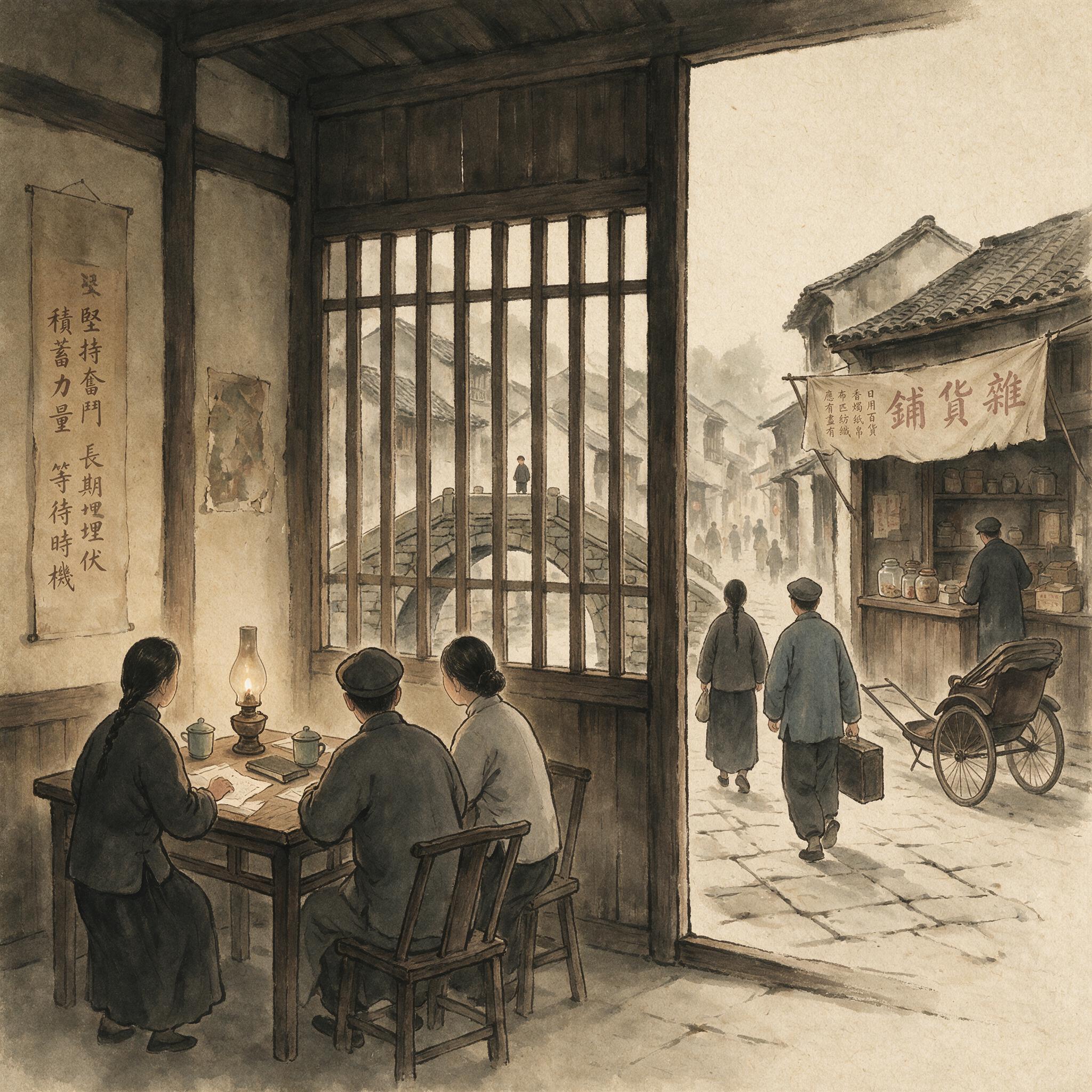 白区工作的本地化改造:历史出版插图