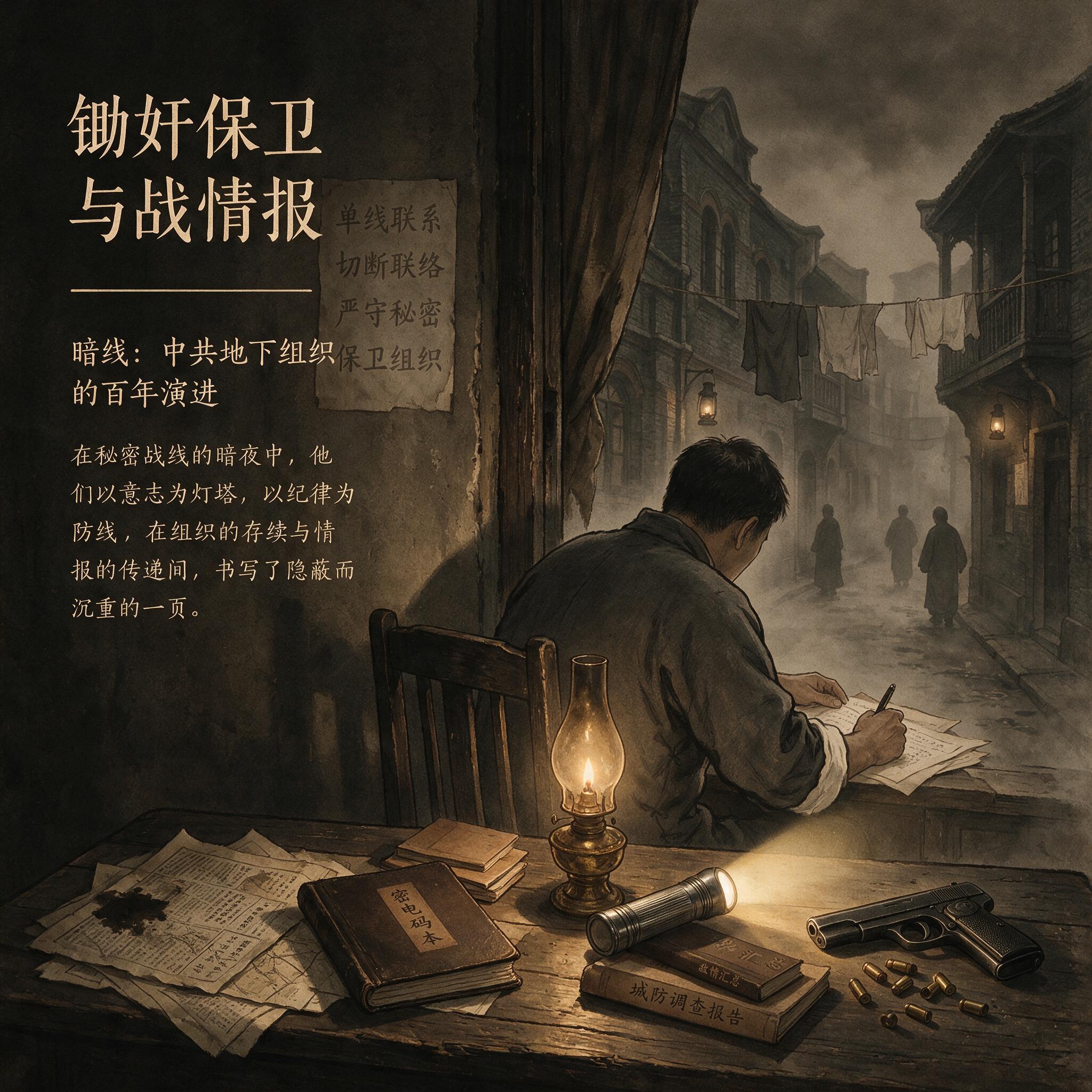 锄奸保卫与战略情报：历史出版插图