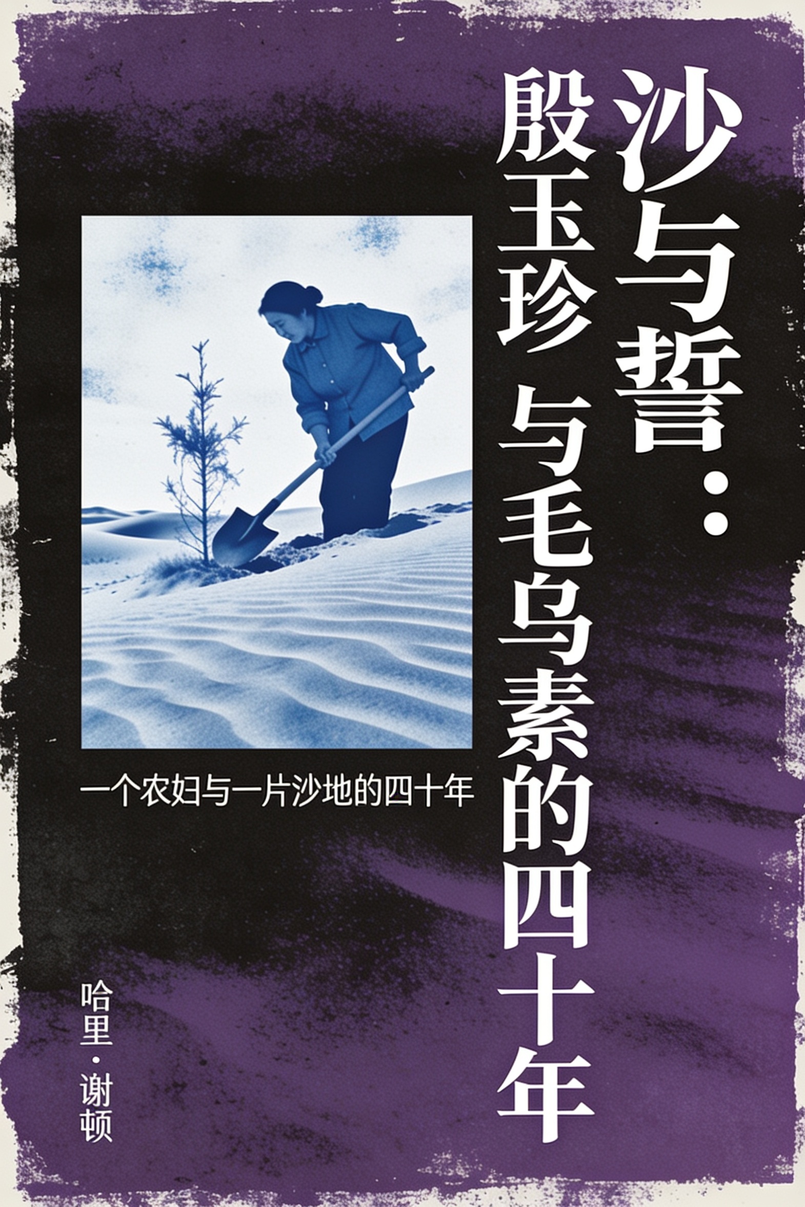 《沙与誓:殷玉珍与毛乌素的四十年》封面