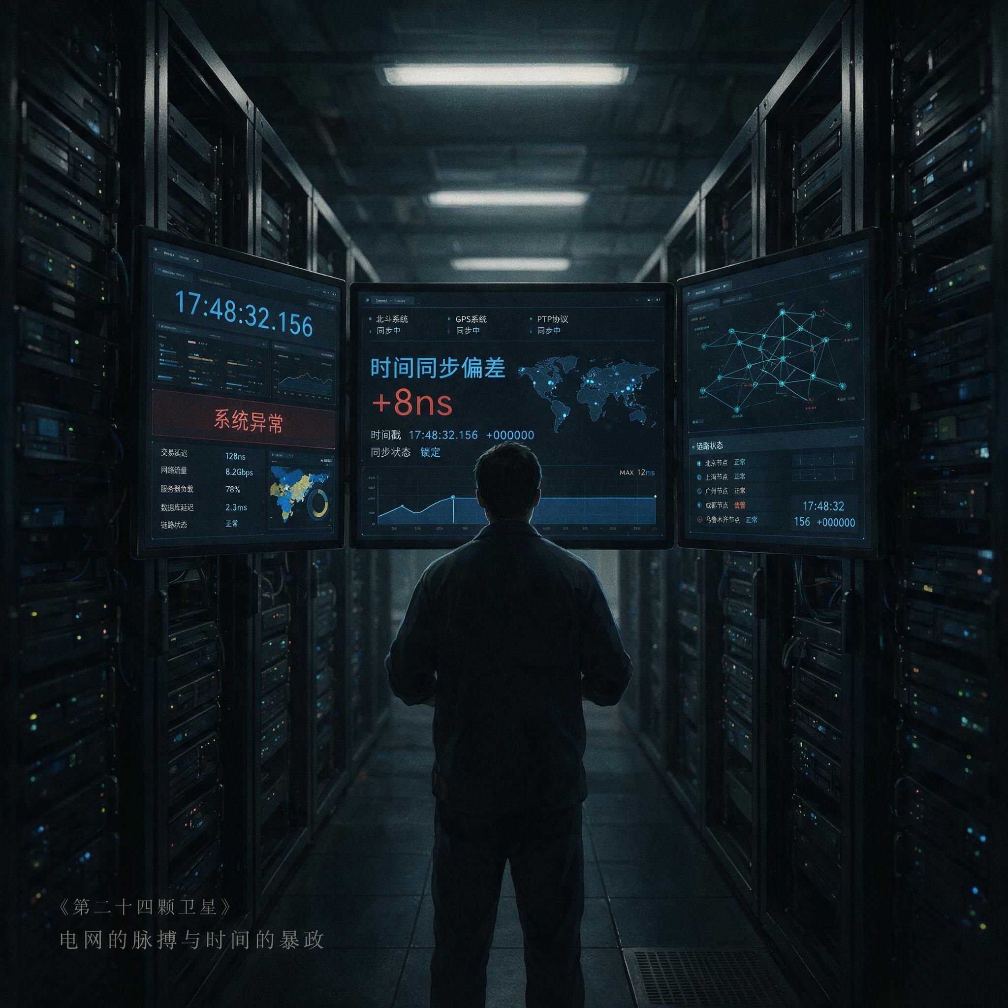 依赖GPS授时的金融交易数据中心