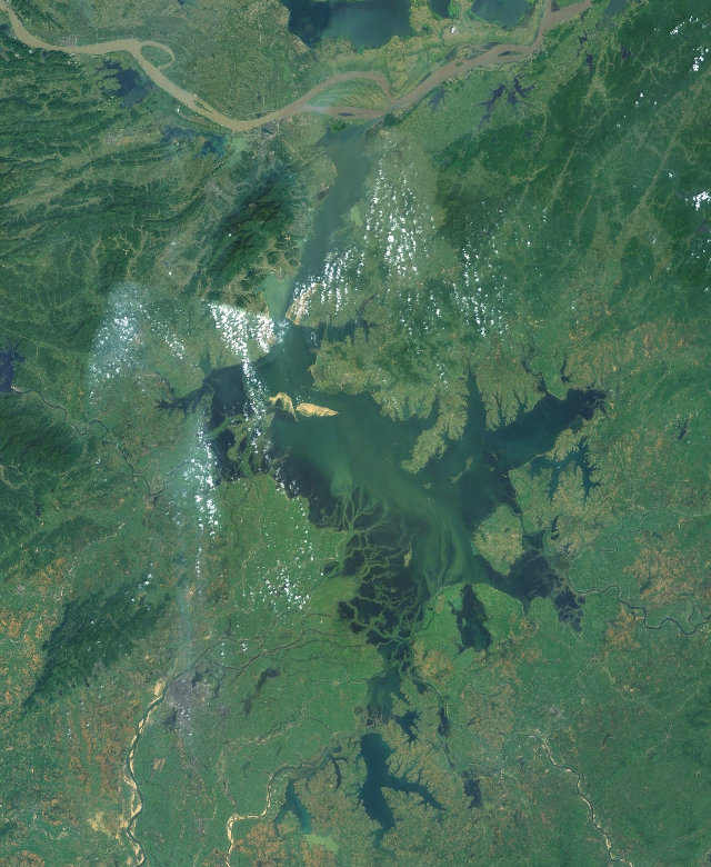 明代鄱阳湖古战场水域景观