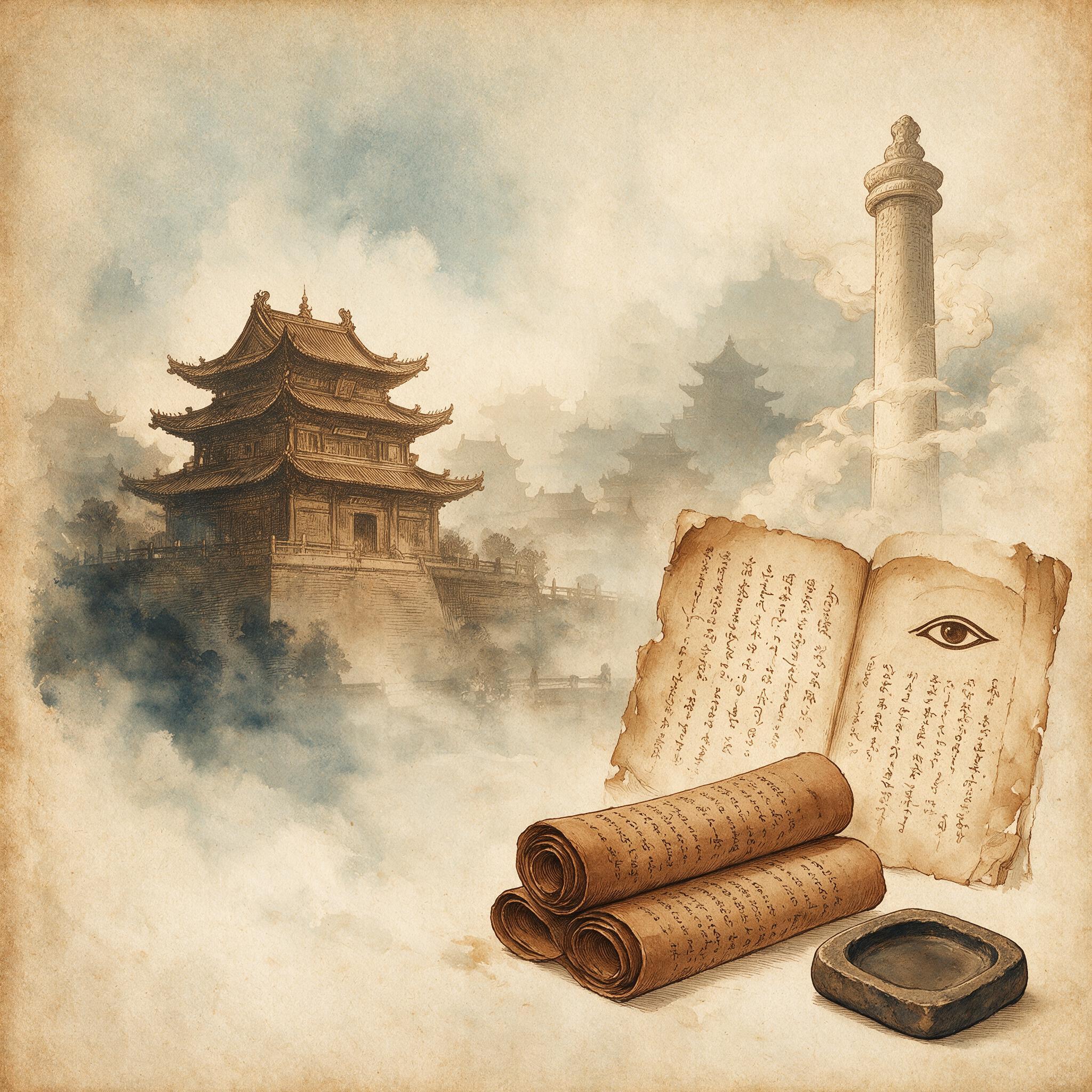 指令的源头:历史出版插图