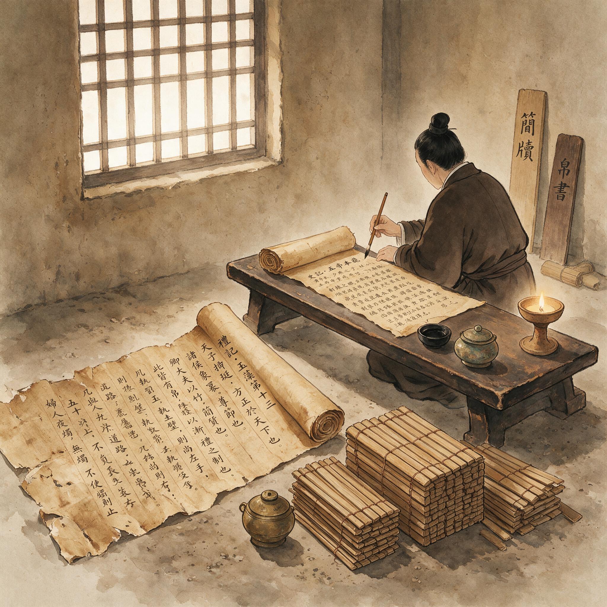 汉代帛书实物