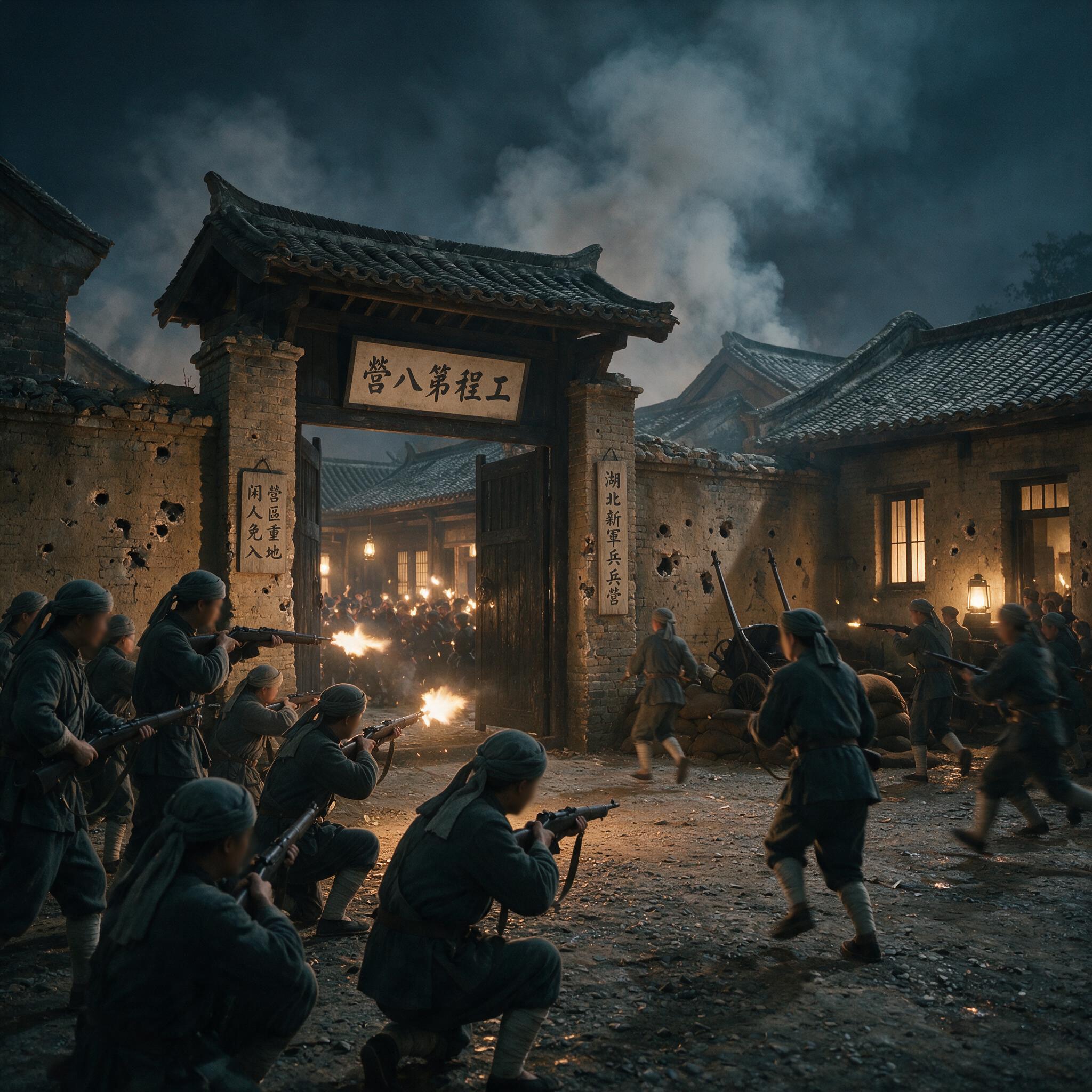 武昌起义历史照片(工程营)