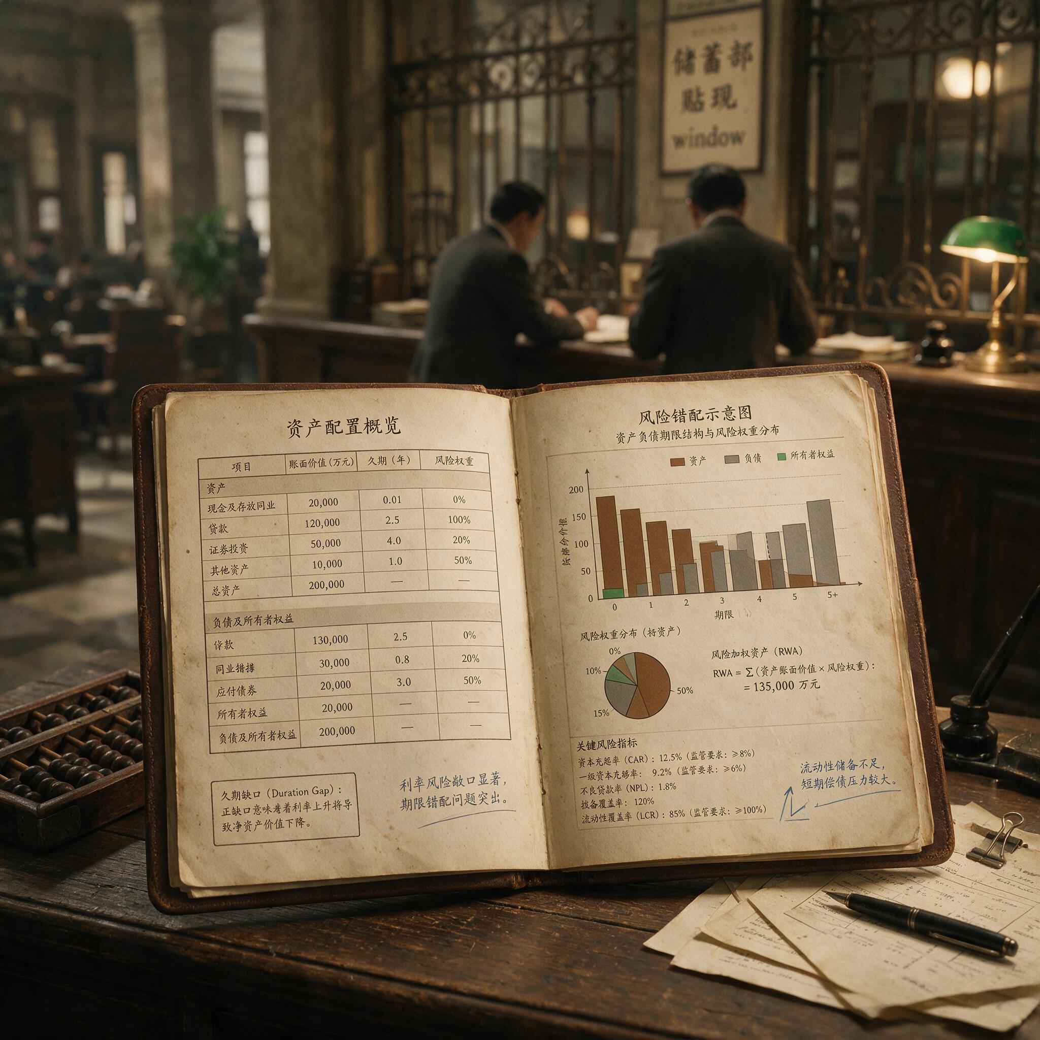 银行客户资产配置档案示意图