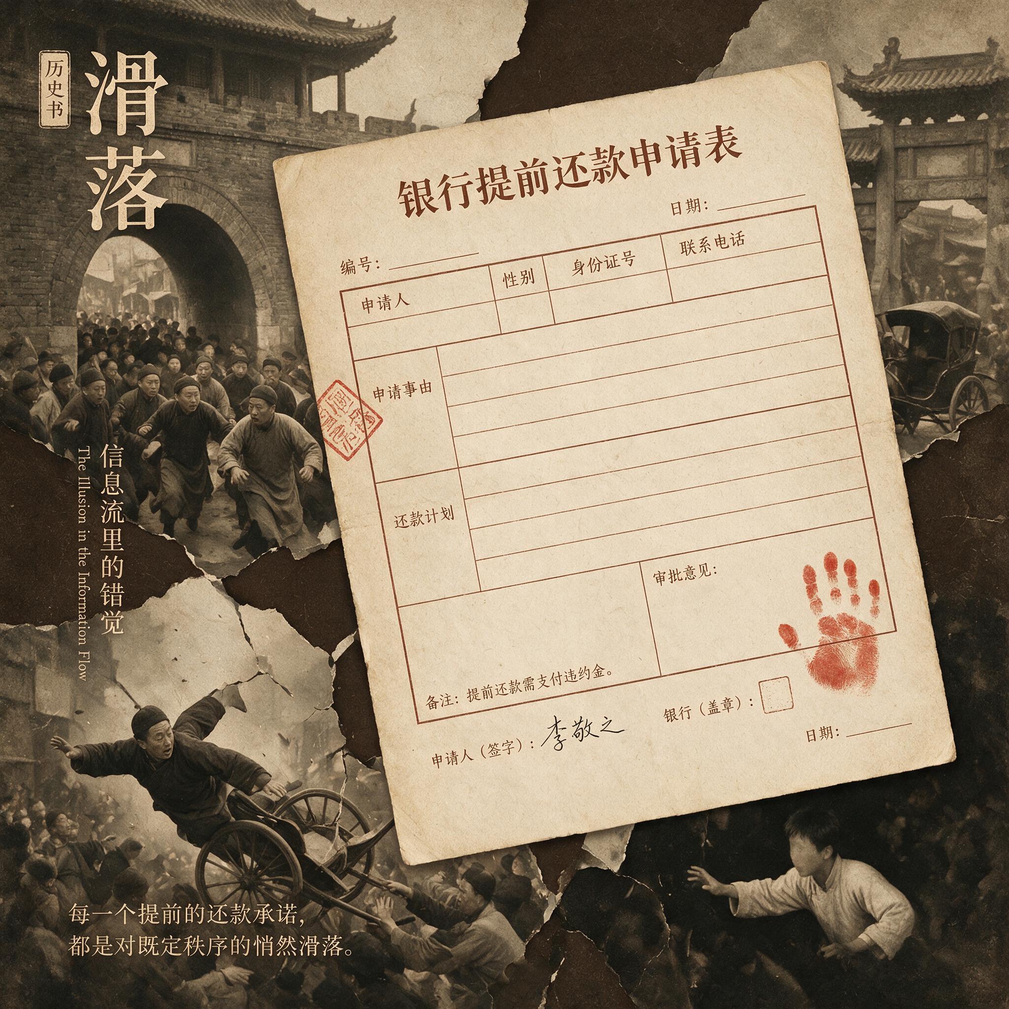 银行提前还款申请表