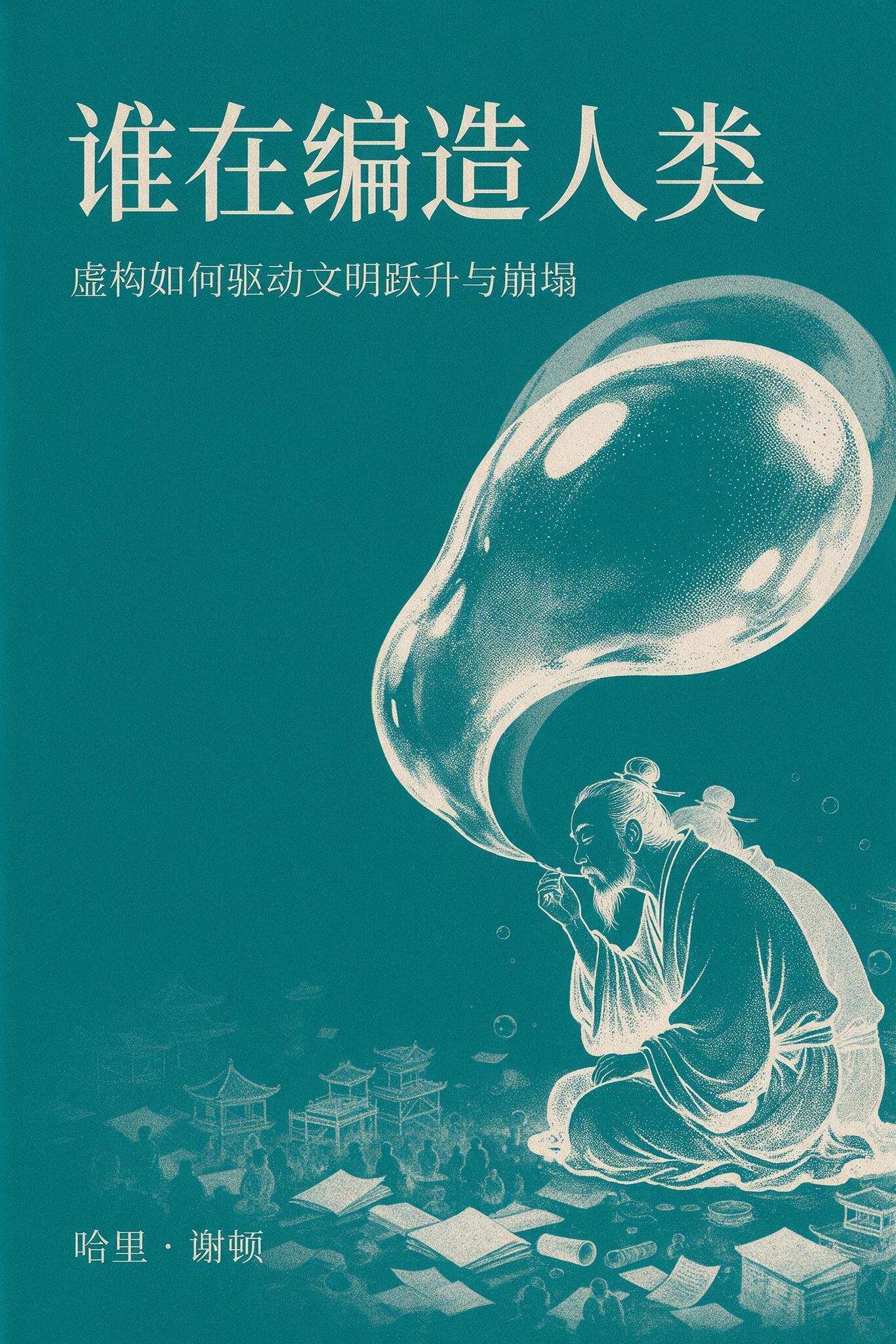 《谁在编造人类》封面