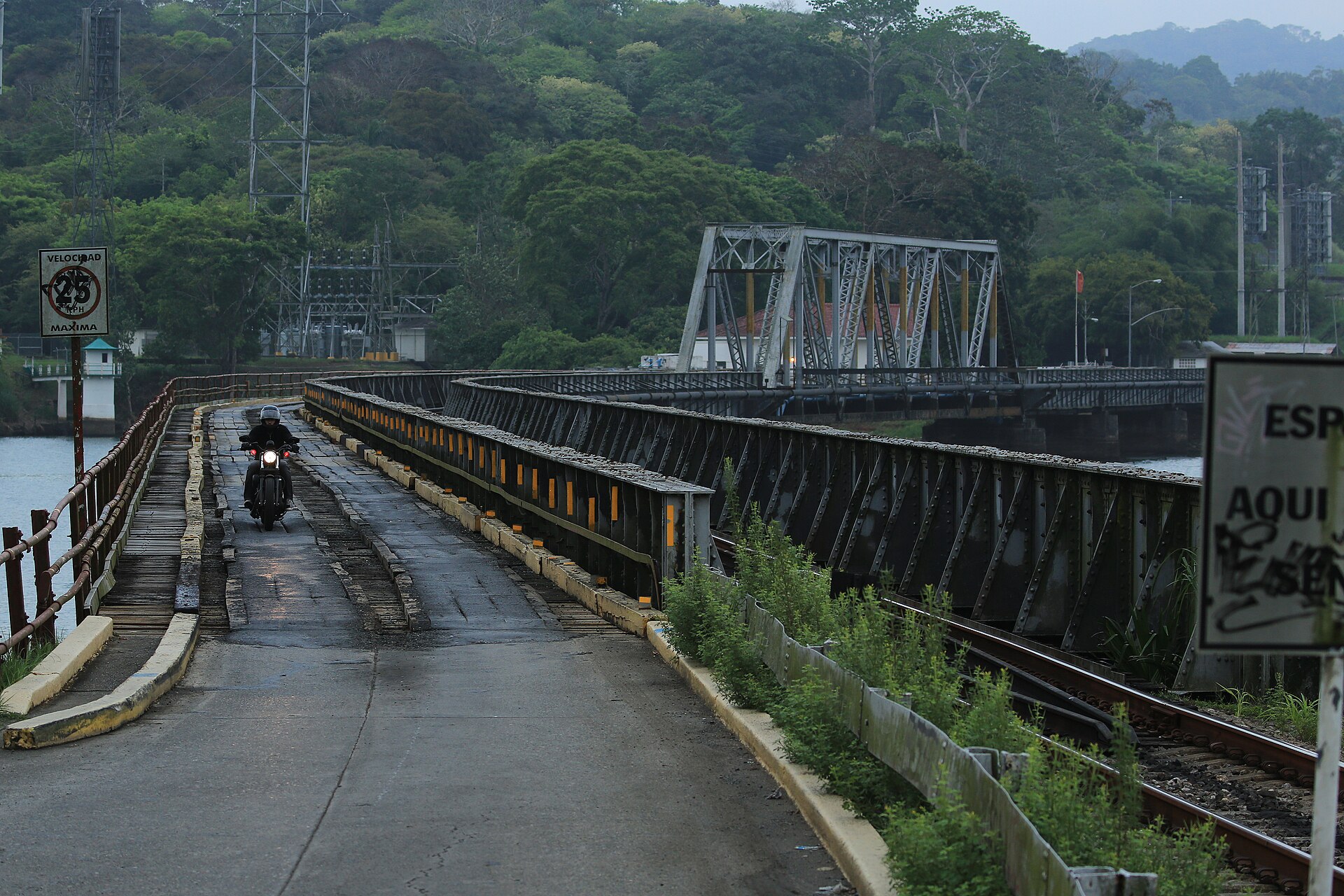 Gamboa, Panama, a key location for hydrological measurements