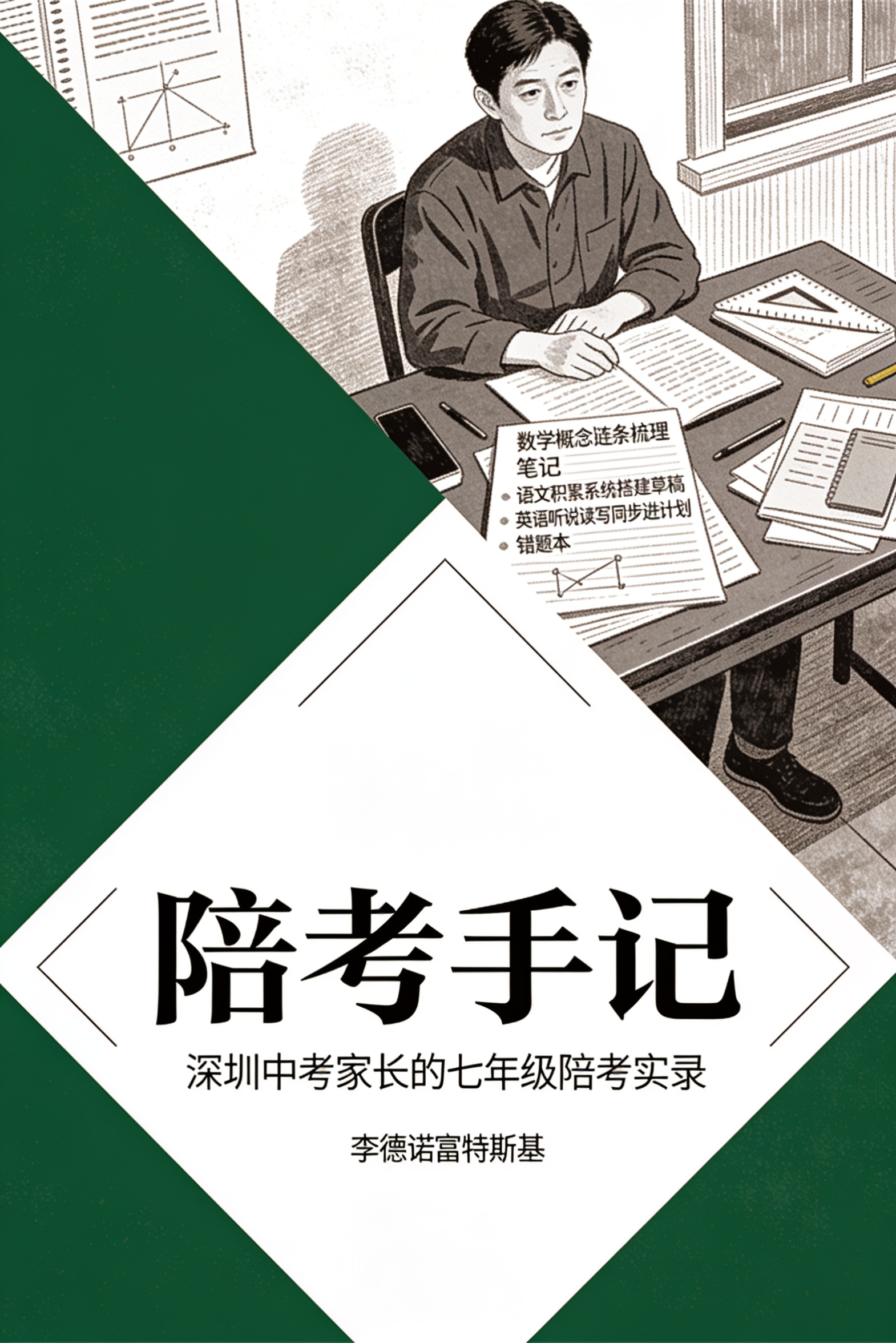 《陪考手记》封面